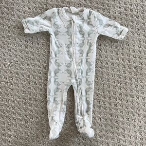 Kate quinn footed bodysuit